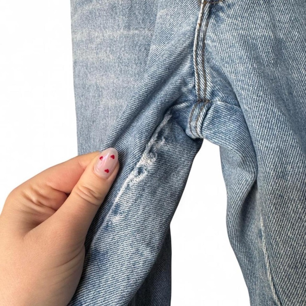 Vintage Gitano High Rise Mom Jeans - Blue Wash - 100% Cotton - Size 12 - Picture 8 of 8